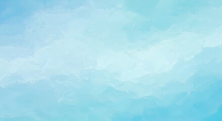 Obraz premium Abstract light blue textural background with a dreamy, ethereal, and soft watercolor feeling.