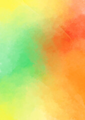 イラスト素材 カラフルで美しい水彩風背景素材
