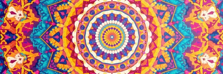 Simple geometric mandala design with repeating shapes , meditation, minimalist
