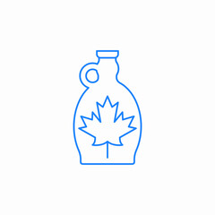 maple syrop icon sign vector