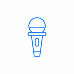 microphone speaker icon sign vector
