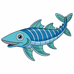 vector illustration of fish
