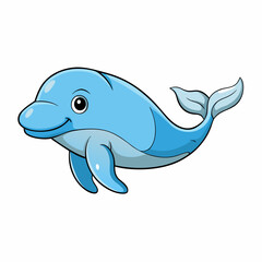 fish, animal, sea, cartoon, dolphin, water, whale, ocean, vector, illustration, nature, cute, aquatic, marine, mammal, shark, bird, wave, blue, life, design, art, wildlife, icon, animals