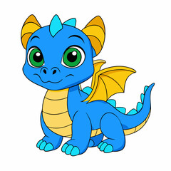 cartoon, animal, green, illustration, dragon, vector, turtle, cat, dinosaur, cute, character, reptile, art, fun, funny, smile, happy, drawing, nature, snake, pet, wild, isolated, mascot, animals