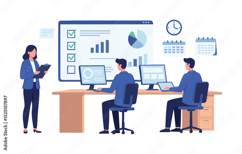 Aufkleber streamlining teamwork project management strategies for enhanced collaboration and efficiency