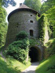 Burgruine Scharzfels bei Scharzfeld im Harz