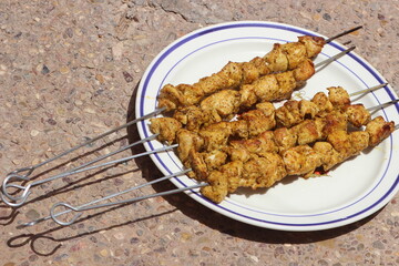 Moroccan Kebab Close Up