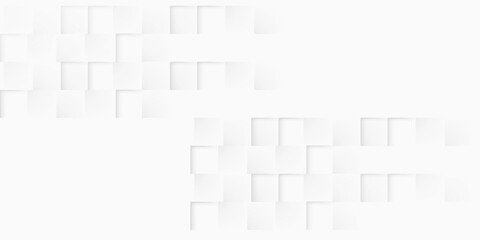 Abstract. Embossed paper square white Background ,light and shadow .Vector.