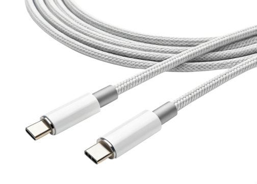 Low Smoke Zero Halogen (LSZH) Cable isolated on white background