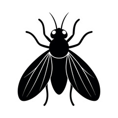 whitefly vector silhouette.eps