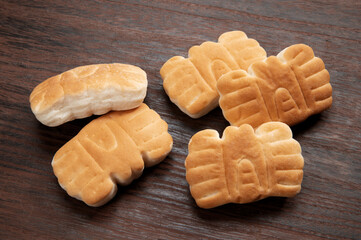 カニの形のカンパン