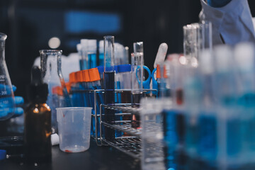 scientist working at the laboratory