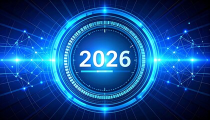 2026 Digital Countdown Interface.