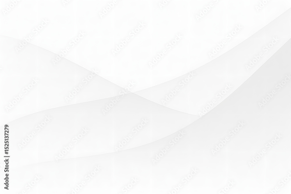 Poster abstract minimalist design: gentle curves and gradients create a sense of depth and dimension agains