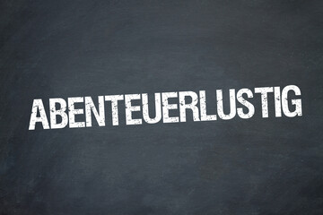 Obraz premium abenteuerlustig 