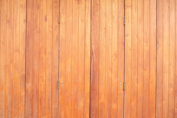 Naklejka premium A vintage wooden door in a 1990s Thai style, interior, exterior, old door, the architecture