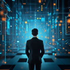 Navigating the Digital Landscape A Businessman's Vision of the Future