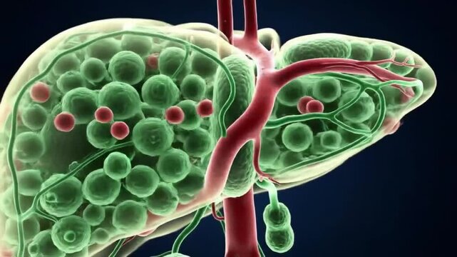 Human Liver Functions, Structure, and Role in the Circulatory System, Animation