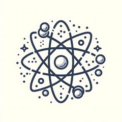 Atom Structure Illustration Exploring the Fundamentals of Atomic Physics