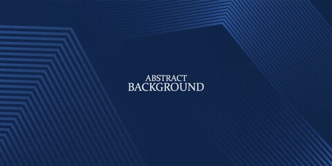 Dark blue background. Modern line stripes curve abstract presentation background. Luxury paper cut background. Abstract decoration, golden pattern, halftone gradients, 3d Vector illustration