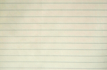 A lined vintage paper background. A blank old paper sheet. A yellow note page for a copy.