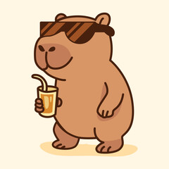 Happy Summer CapybaraCollection  Vacation Vibes in Cute Style