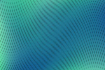 Abstract striped pattern line on blue and green aurora light background. Vector illustration.