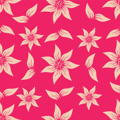 floral pattern, silhouette floral pattern, floral, vector, drawn