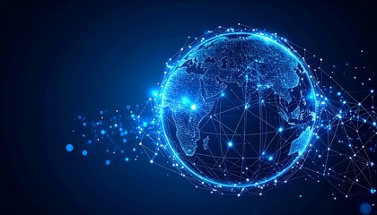 Obraz premium Global Network Connections.