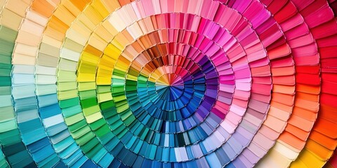 Designer color palettes in real space