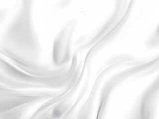 Obraz premium A white satin background is smooth and shiny, with a soft, silky texture that reflects light beautifully