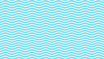 Blue Wave Pattern Background.