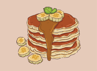 pancake vector