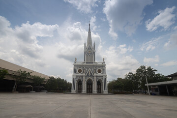 Nativity of Our Lady Cathedral, Bang Nok Khwaek ,One of the most beautiful Catholic churches in Thailand