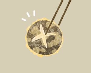 椎茸の天ぷら