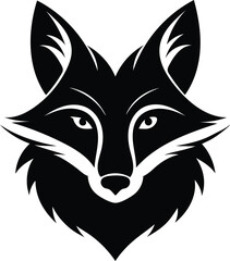 Fototapeta premium Fox Head Illustration fox head vector, wolf head vector