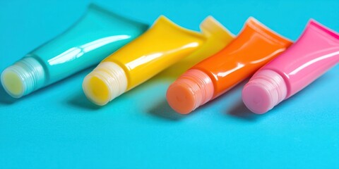 Moisturizing foot cream tubes with rich formulas