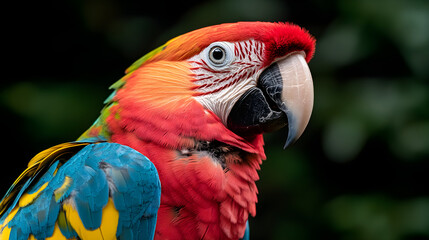 Fototapeta premium Close up of a parrot