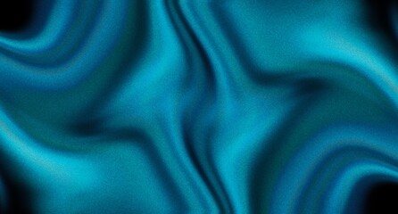 Abstract blue gradient background texture with noise blurred Fluid liquid grainy banner 