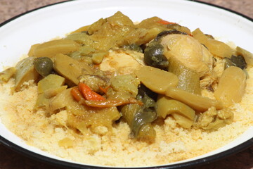 Moroccan Couscous Close Up