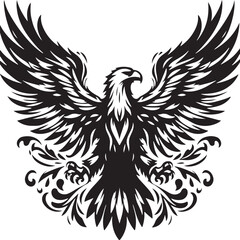 eagle vector sihouette
