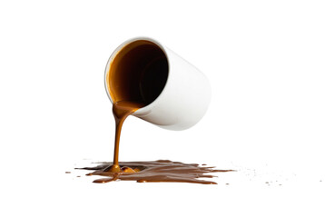 Spilled Coffee Mug Stains Everything