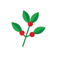 mistletoe vector