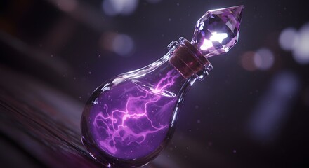 purple magic potion 