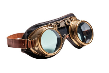 Stylish vintage goggles for boating adventures