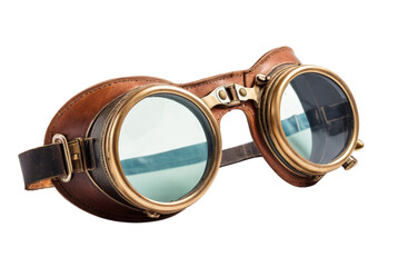Stylish vintage goggles for boating enthusiasts