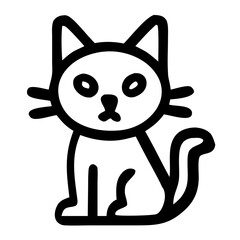 cat halloween icon