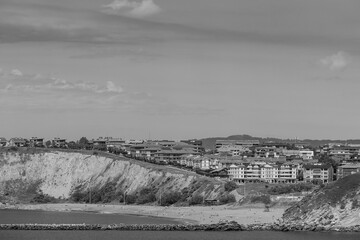 Die baskische Hafenstadt Getxo in Spanien