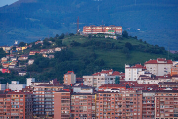 Die baskische Hafenstadt Getxo in Spanien
