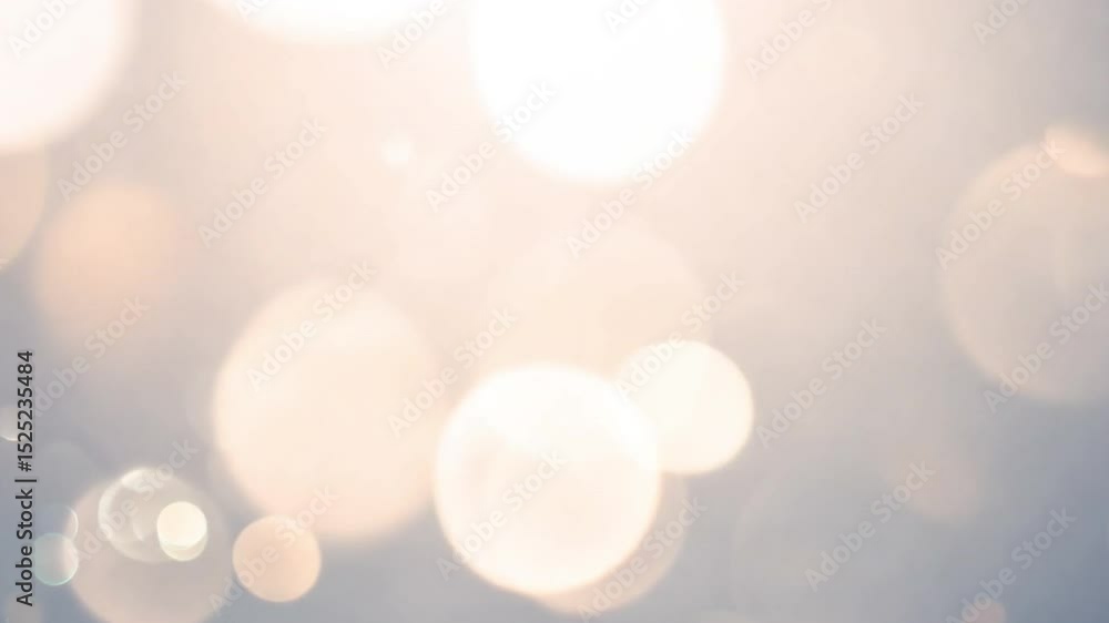 Poster soft and dreamy background with blurred light bokeh effects creating serene and ethereal atmosphere,